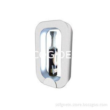 Turning Floating Bottle Display With Led Lights , Promotion